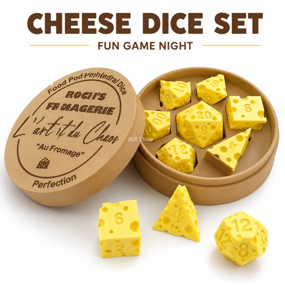 Irregular Cheese Dice Box Orna - огляд і ціна Board Game Review