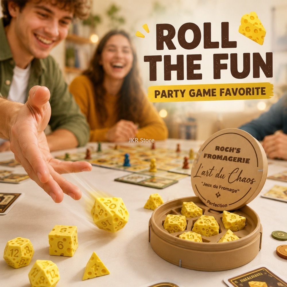 Irregular Cheese Dice Box Orna - огляд і ціна Board Game Review