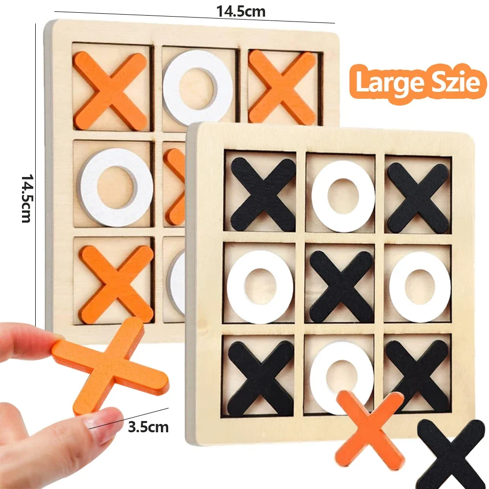 Wooden XO Tic Tac Toe Game Min - огляд і ціна Board Game Enthusiast