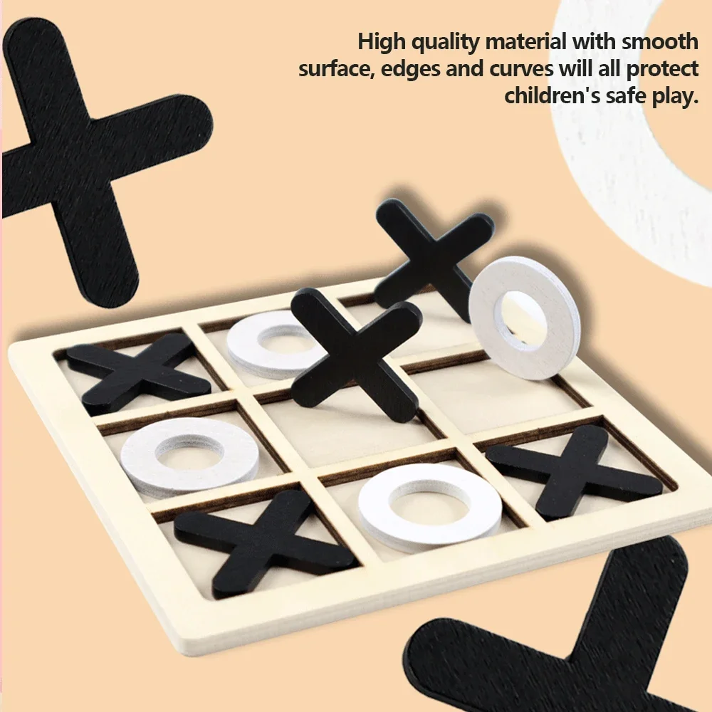 Wooden XO Tic Tac Toe Game Min - огляд і ціна Board Game Enthusiast