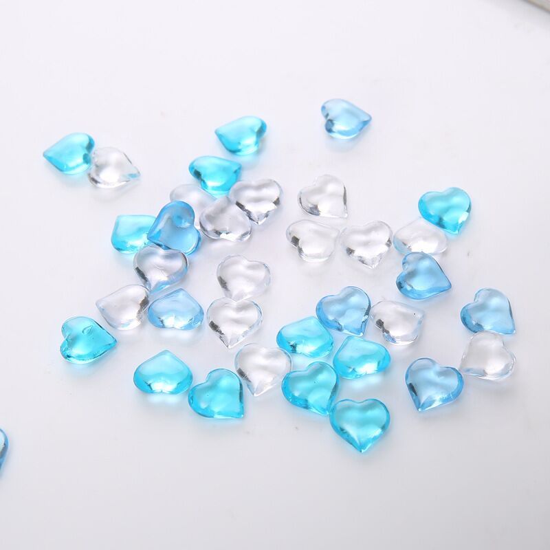 100PCS 10*4mm Heart Shape Acry - огляд і ціна Board Game Harvest