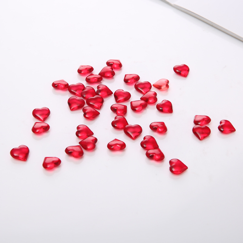 100PCS 10*4mm Heart Shape Acry - огляд і ціна Board Game Harvest