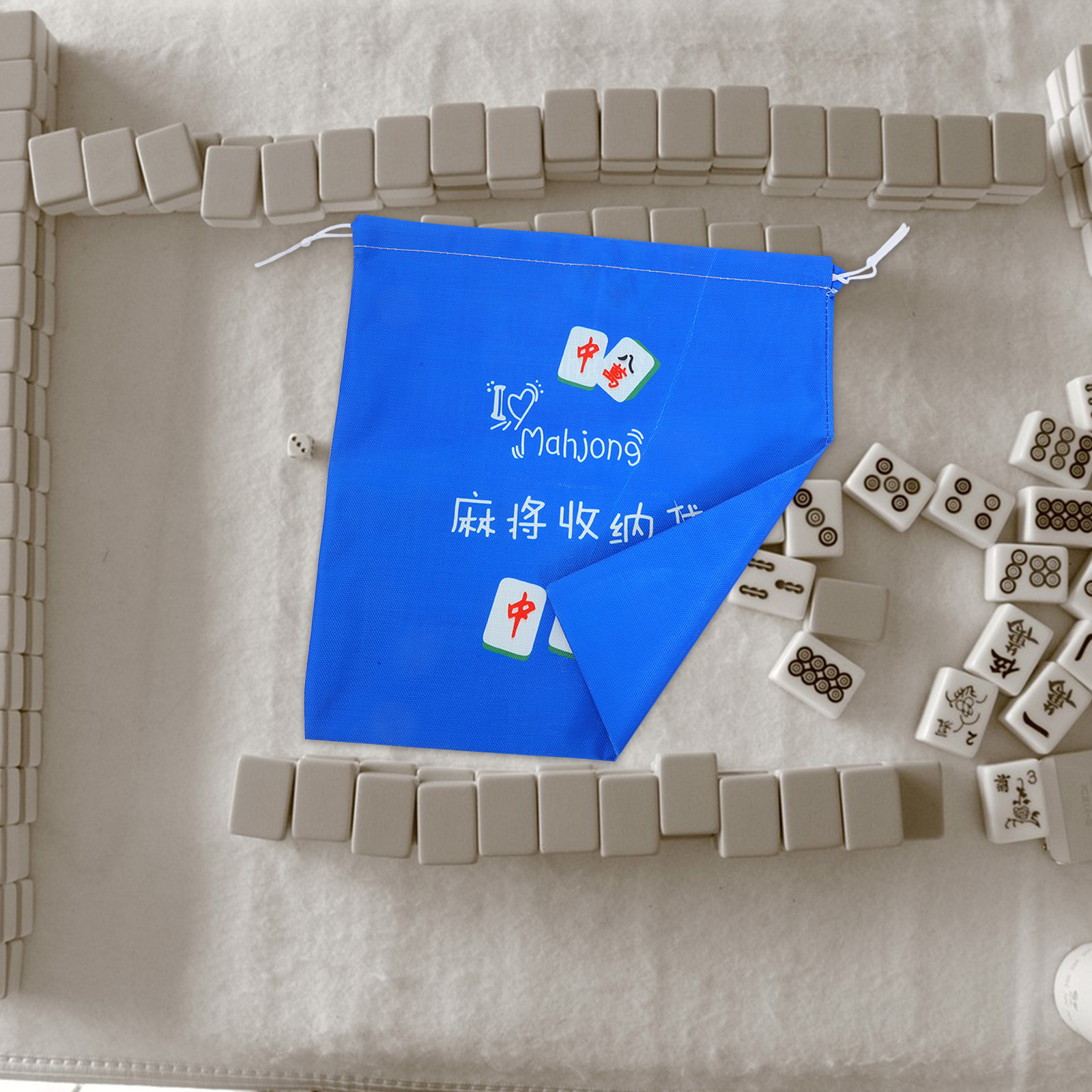 Large Capacity Mahjong Storage - огляд і ціна Tile Bag Drawstring