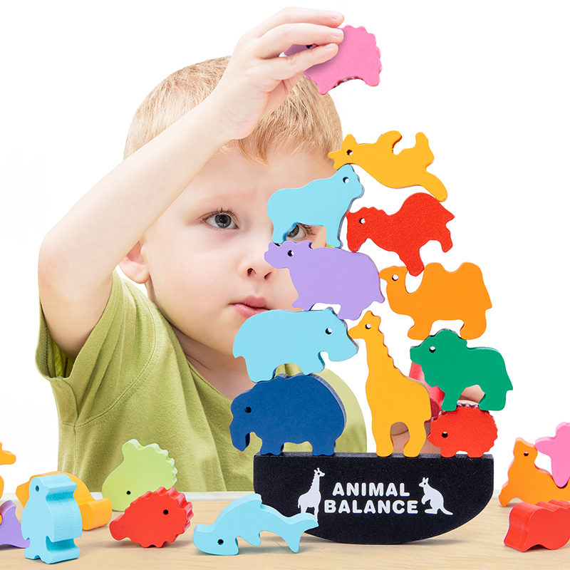 Montessori Children Wooden Ani - огляд і ціна Board Game Enthusiast