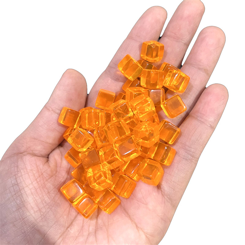 100pcs/set 8mm Clear Cube Dice - огляд і ціна Board Game Harvest