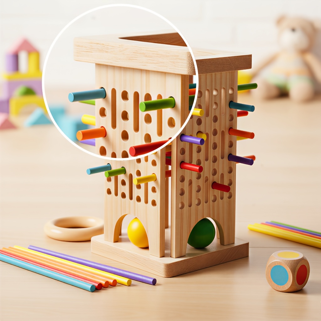 Montessori Wooden Board Game C - огляд і ціна Board Game Enthusiast