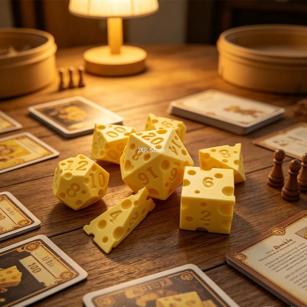 Creative Irregular Cheese Dice - огляд і ціна Board Game Review