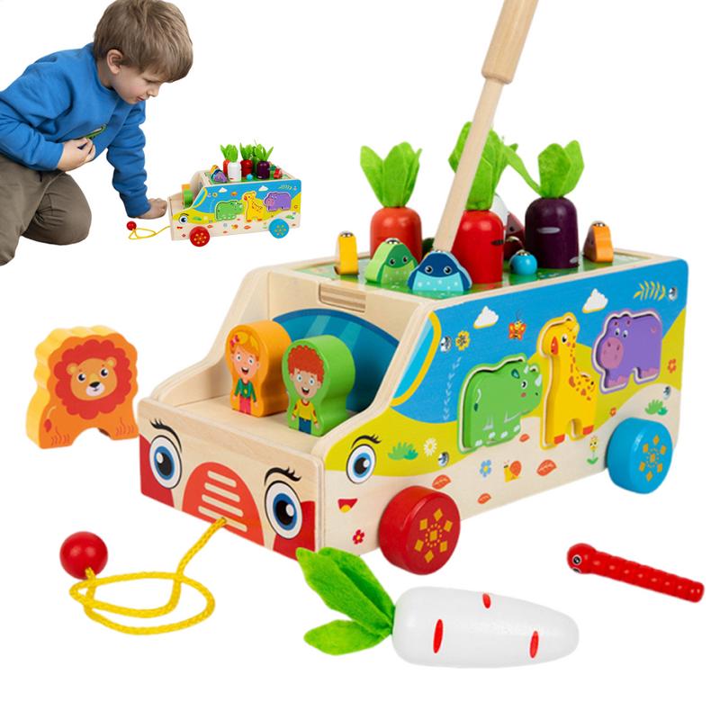 Montessori Carrots Sorting Boa - огляд і ціна Board Game Harvest