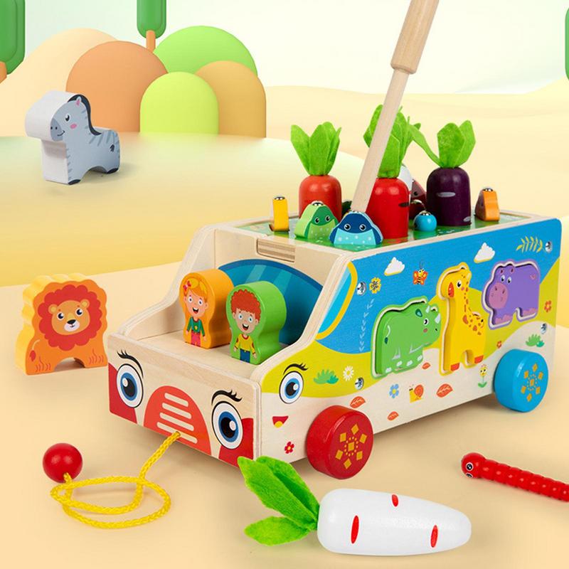 Montessori Carrots Sorting Boa - огляд і ціна Board Game Harvest