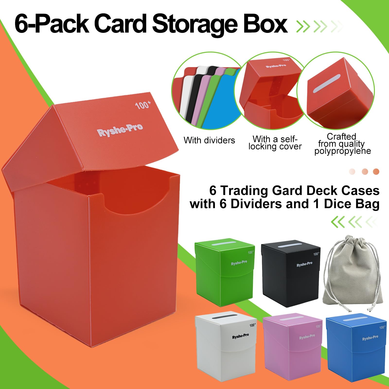 TCG Deck Box for 100+ Cards Co - огляд і ціна Board Game Review