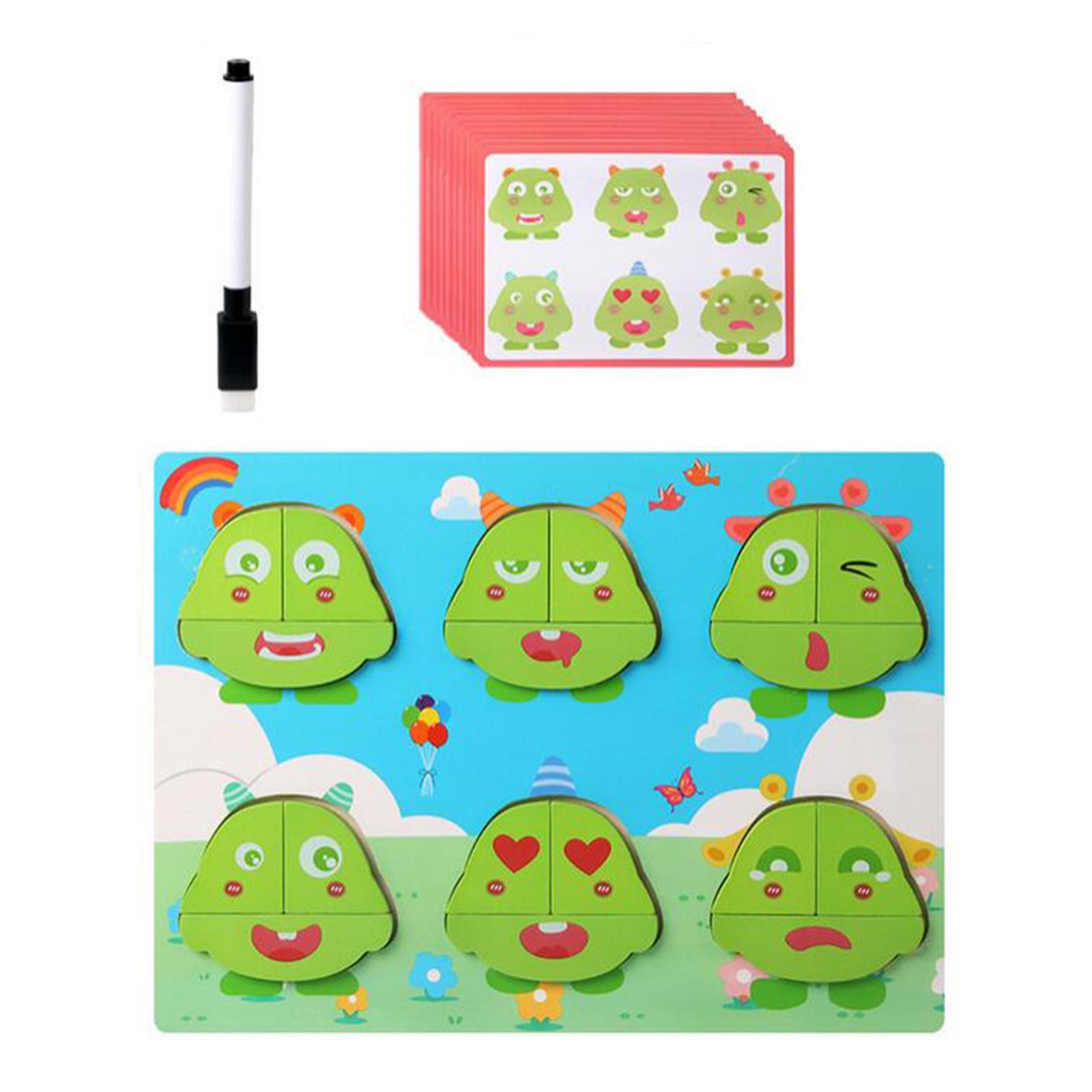 2 in 1 Wooden Toy Montessori T - огляд і ціна Board Game Monster