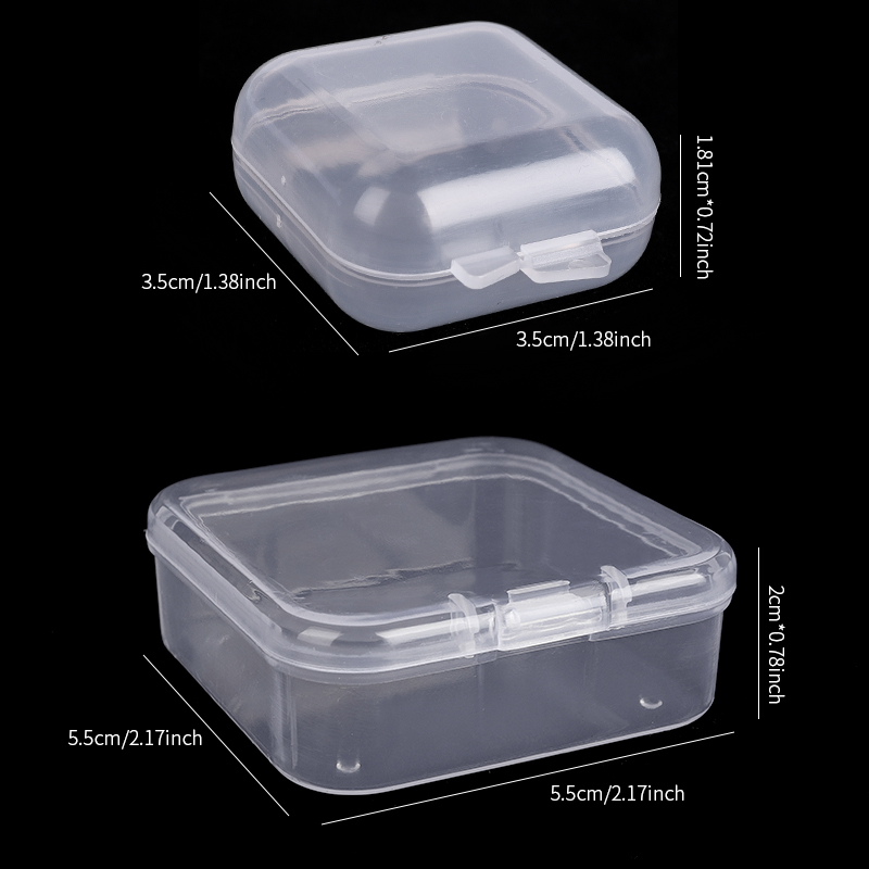 2 Sizes Clear Small Containers - огляд і ціна Board Game Review