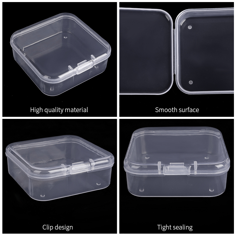 2 Sizes Clear Small Containers - огляд і ціна Board Game Review
