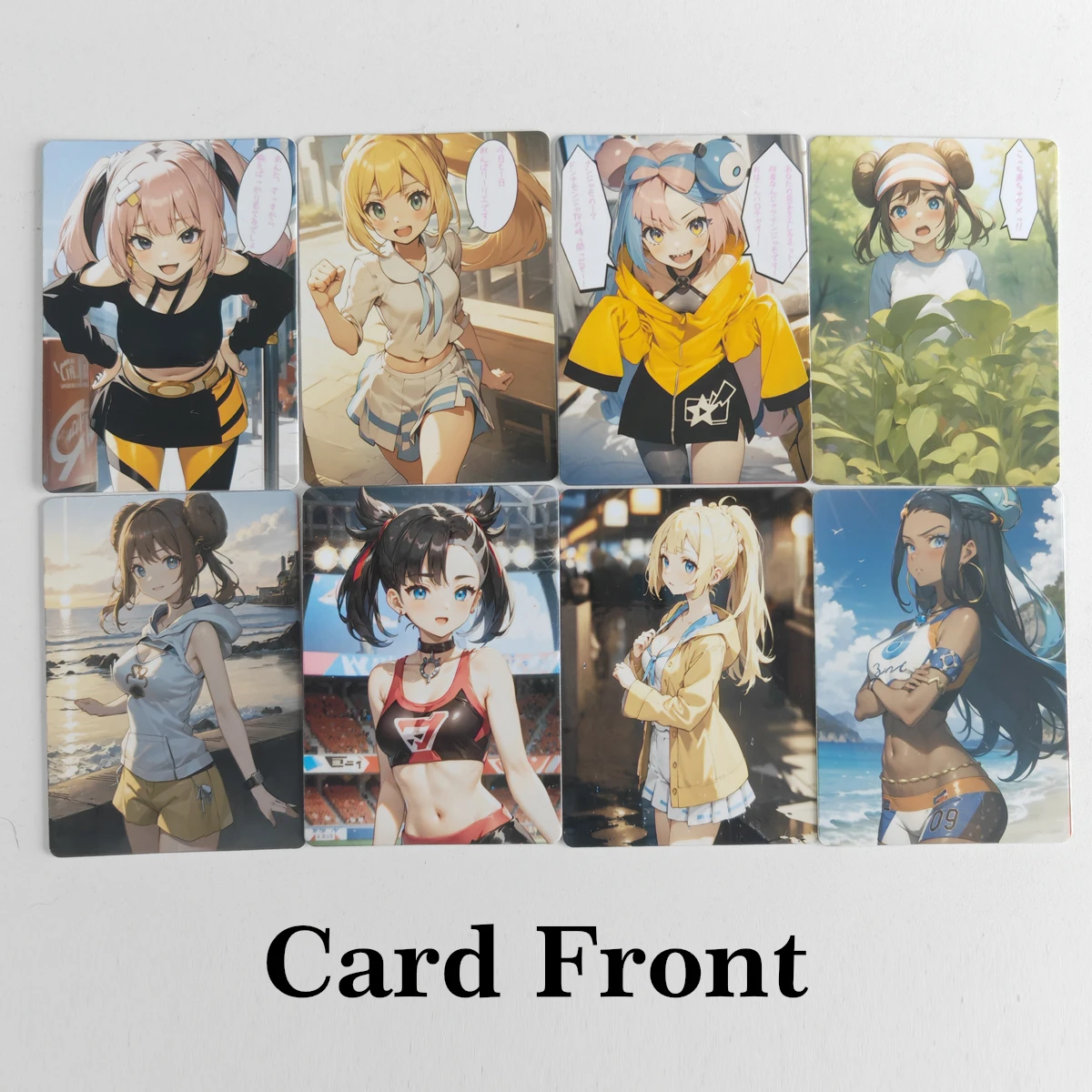 8Pcs/set Sexy Trainer Card Poc - огляд і ціна Board Game Monster