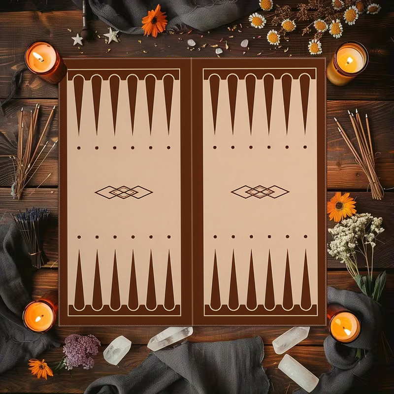 1pc Brown Backgammon Board Pri - огляд і ціна Board Game Harvest