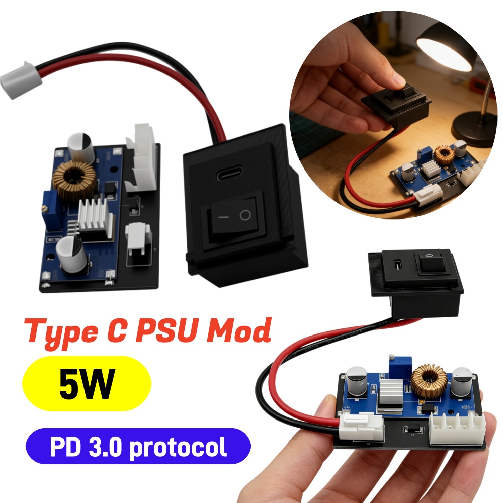 Replacement Type C PSU Mod for - огляд і ціна Board Game Video Games