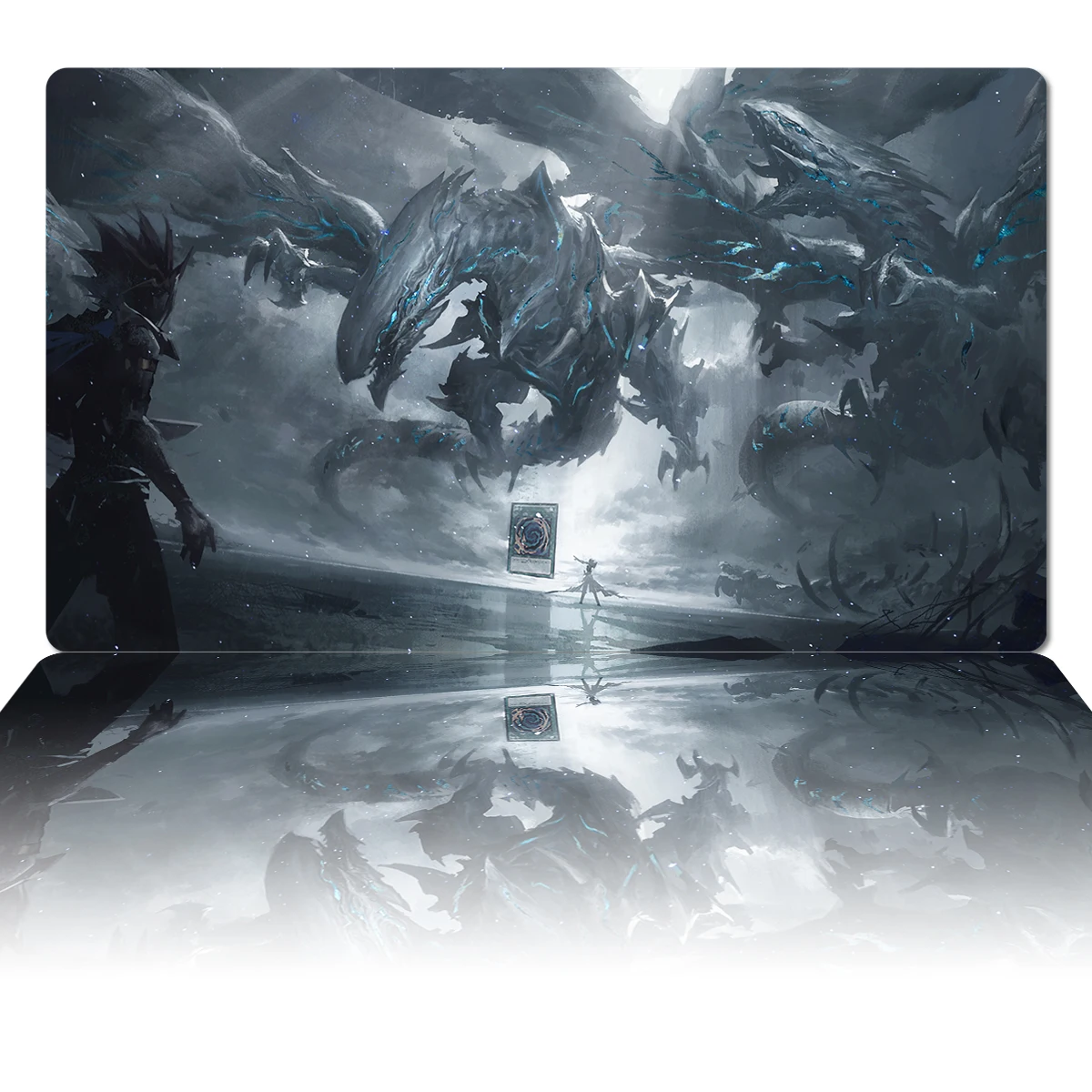 YuGiOh Playmat Neo Blue-Eyes U - огляд і ціна Board Game Zone