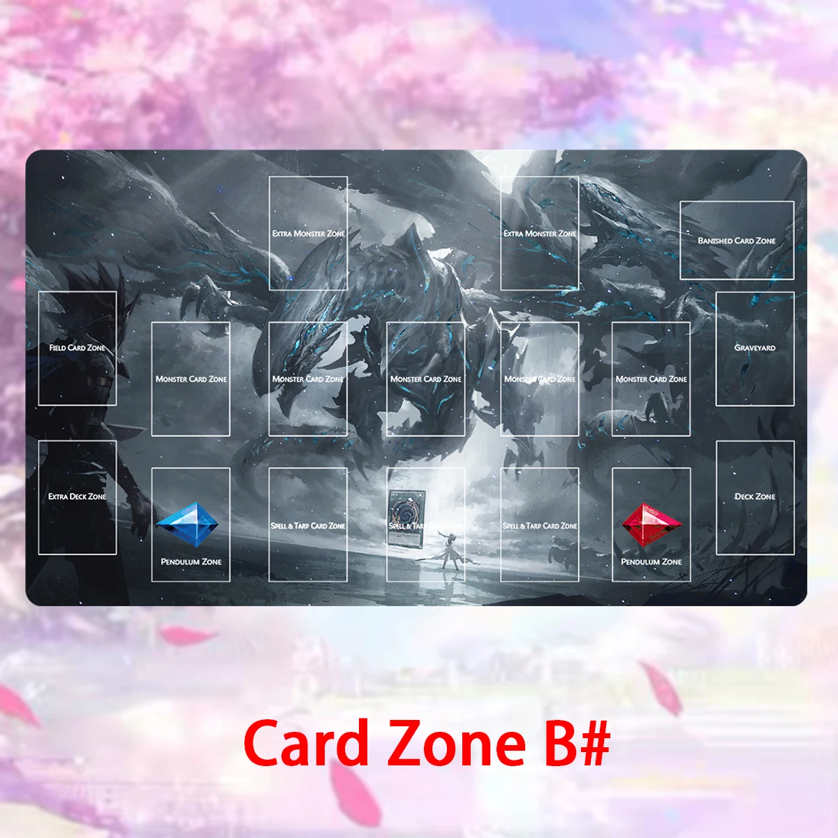 YuGiOh Playmat Neo Blue-Eyes U - огляд і ціна Board Game Zone