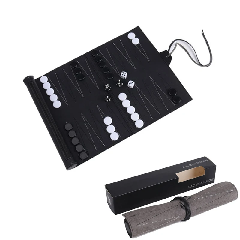 Roll Up Backgammon Sets Portab - огляд і ціна Board Game Harvest