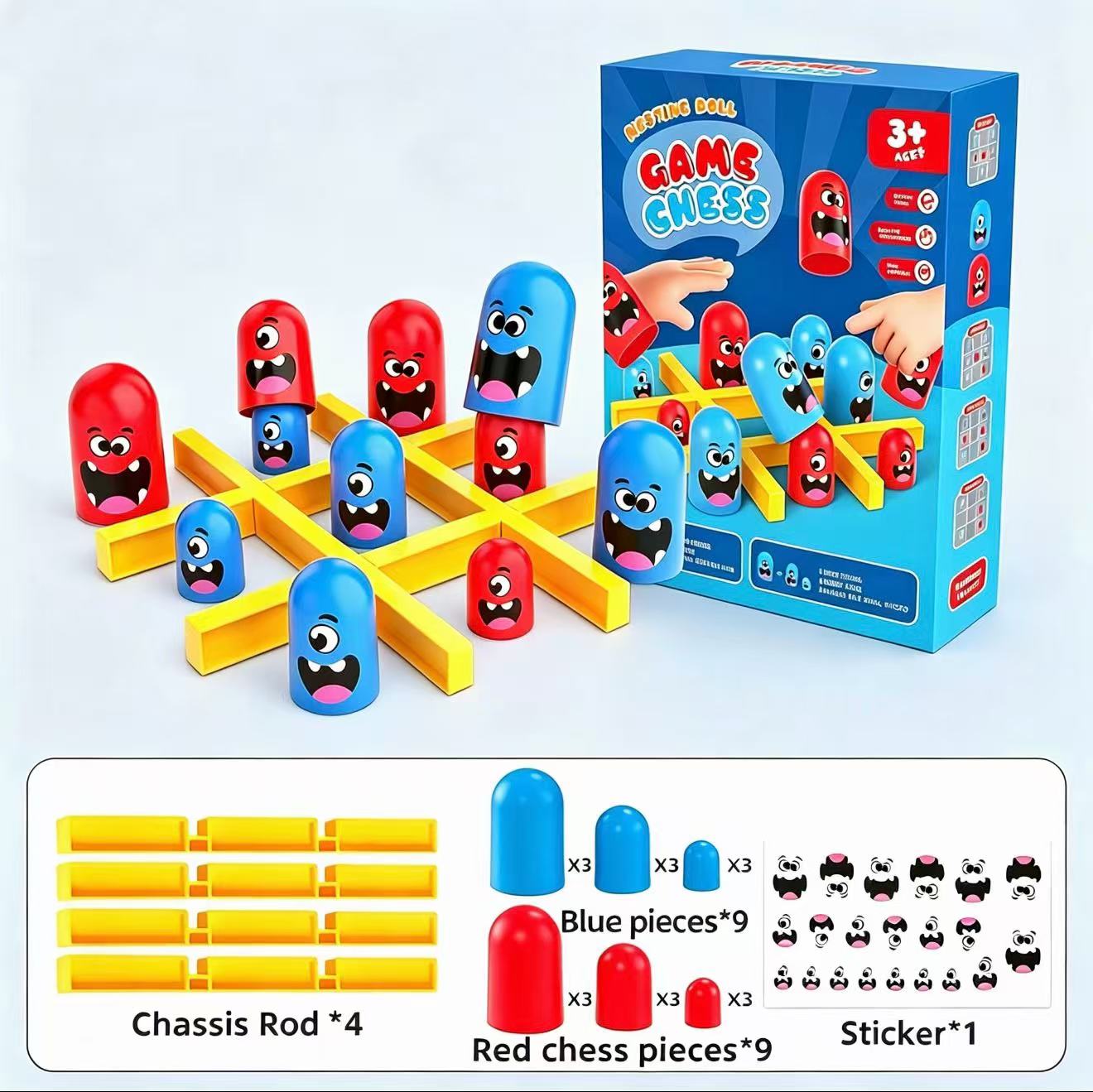 Tic-Tac-Toe Eat-and-Be-Sized S - огляд і ціна Board Game Enthusiast